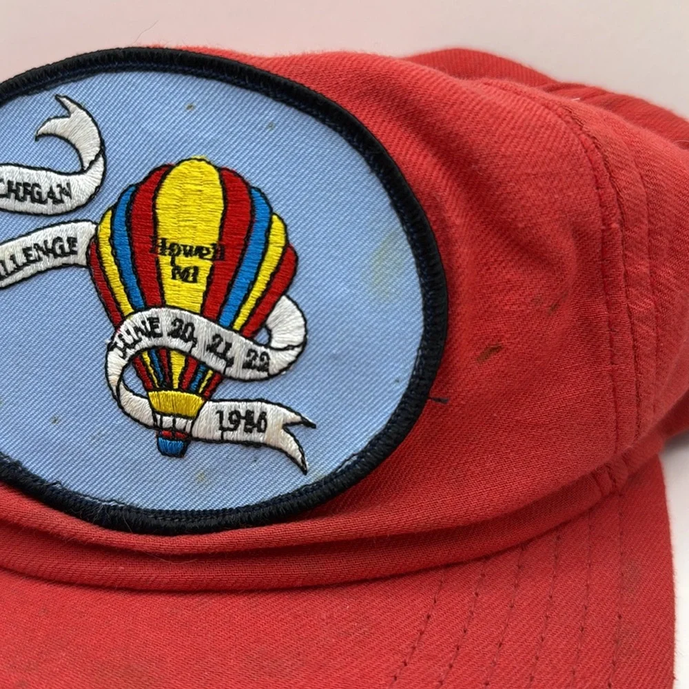 Vintage 50's Michigan‎ Challenge Hot Air Balloon Cap